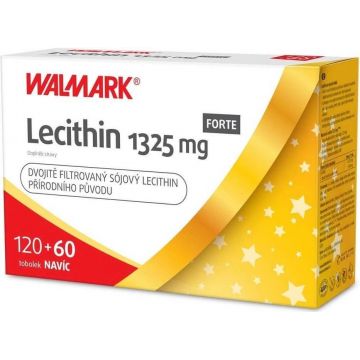 WALMARK Lecitină FORTE 1325 mg PROMO VB24 1× 180 tob, supliment alimentar
