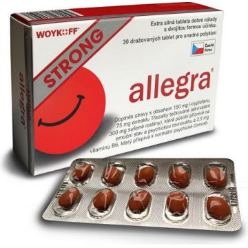 allegra STRONG 1×30 tbl, supliment alimentar