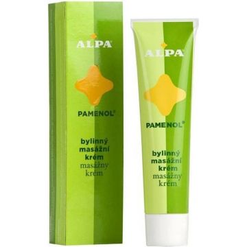 ALPA MENTHOL PAMENOL CREAM 1×40 g, masaj pe bază de plante