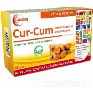 Astina Cur-Cum 1×60 cps, curcumină foarte absorbabilă