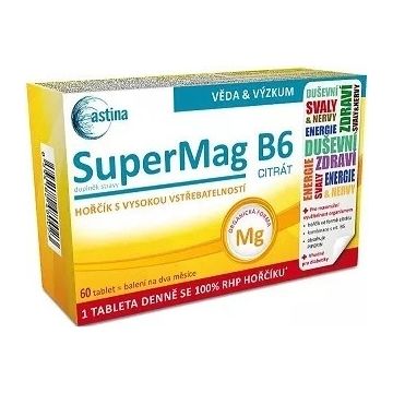 Astina SuperMag B6 CITRAT 1×60 tbl