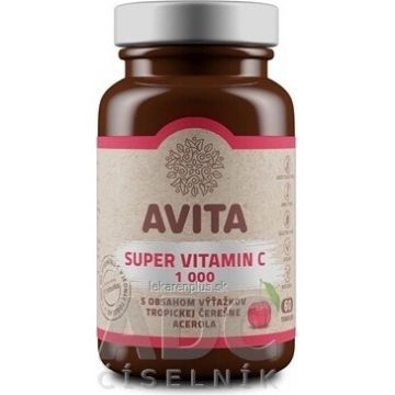 AVITA SUPER VITAMINA C 1000 mg 1×60 cps, supliment alimentar