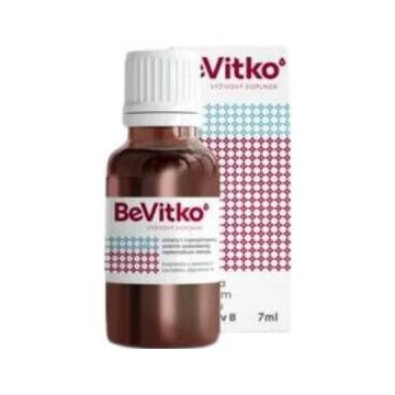 BeVitko 1x7ml, suspensie care conține complex de vitamine B