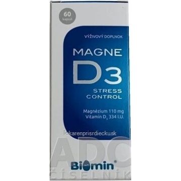 Biomin MAGNE D3 FORTE 1×60 cps, supliment alimentar