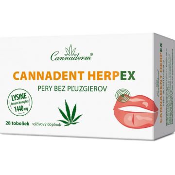 Cannaderm Cannadent Herpex 1×28 tbl, supliment alimentar