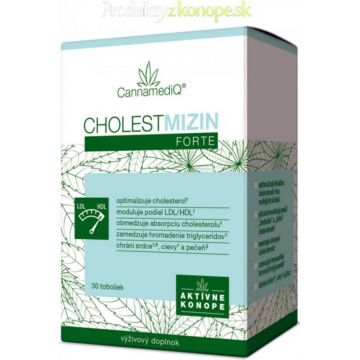 CannamediQ CHOLESTMIZIN Forte 30 tob. 1×30 tbl.
