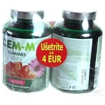 CEM-M GUMMIES IMUNITA 2×60 buc, supliment alimentar