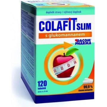 COLAFIT SLIM cu glucomanan 1×120 cps, supliment alimentar