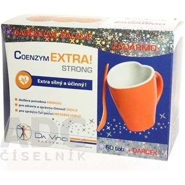 DA VINCI COENZYM Extra Strong 60 mg 1×60 cps, 30+30 gratuit