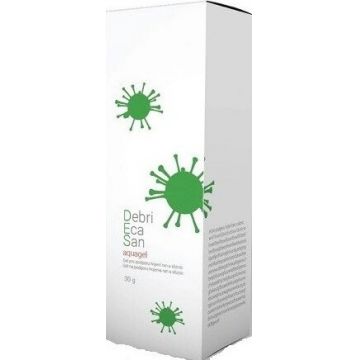 DebriEcaSan aquagel 1×30 g, gel pentru plăgi dermice