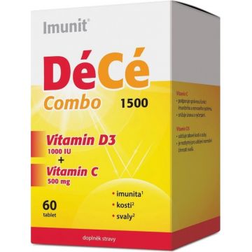 DéCé Combo 1500 - Imunit 1×60 tbl, supliment alimentar
