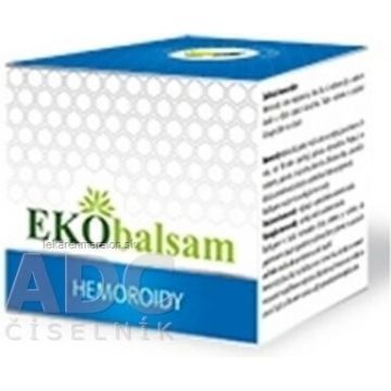 ECObalm STOP HEMOROIDS 1×50 ml, balsam