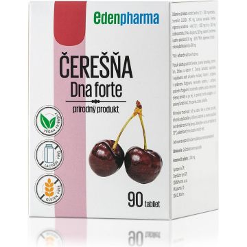 EDENPharma Cherry DNA forte 1×90 tbl, supliment alimentar