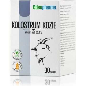 EDENPharma KOLOSTRUM GOAT 1×30 buc, supliment alimentar