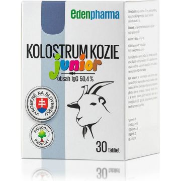 EDENPharma KOLOSTRUM KOZIE Junior 1×30 tbl, supliment alimentar