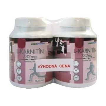EDENPharma L-CARNITINE 732 mg DUOPACK 1×120 tbl, supliment alimentar