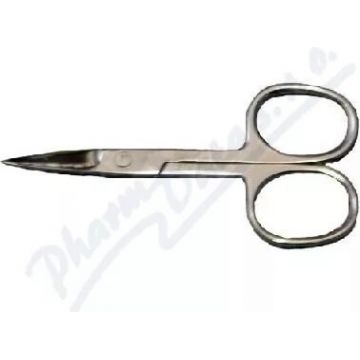 Foarfece pentru ochi - curbate 11 cm 1×1 buc, foarfece din oțel inoxidabil