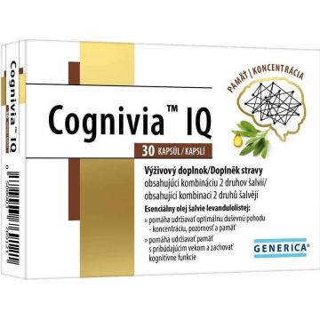 GENERICA Cognivia IQ 1×30 cps, supliment alimentar