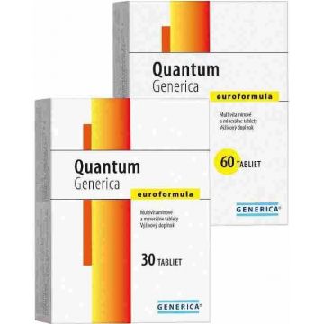 GENERICA Quantum Euroformula 1×60 tbl, supliment alimentar