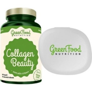 GreenFood Nutrition Colagen Beauty Forte 1×90 cps, supliment alimentar