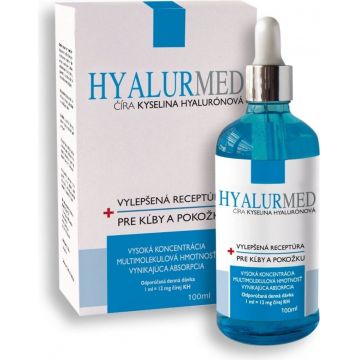 HYALURMED Acid hialuronic pur 1×100 ml, supliment alimentar