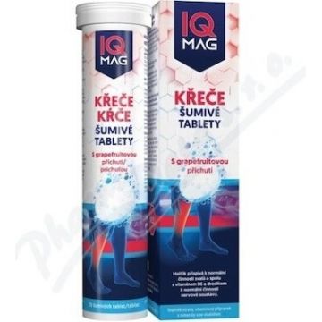 IQ MAG KŔČE magneziu grapefruit 1×20 tbl, supliment alimentar