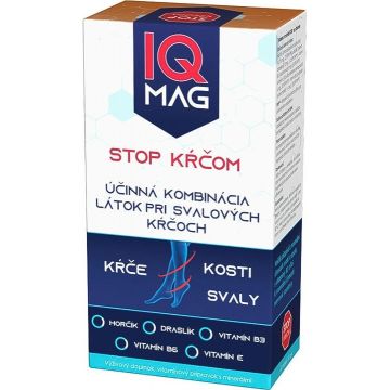 IQ MAG STOP Crampe FORTE 1×60 buc, supliment alimentar