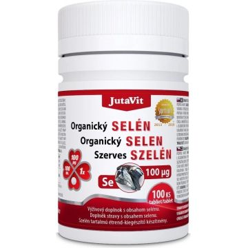 JutaVit Seleniu organic 100 µg tbl 1x100 buc