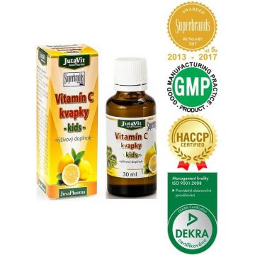 JutaVit Vitamina C picături - copii 1×30 ml, picături