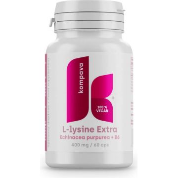 kompava L-LYSINE EXTRA 400 mg 1×60 cps, supliment alimentar