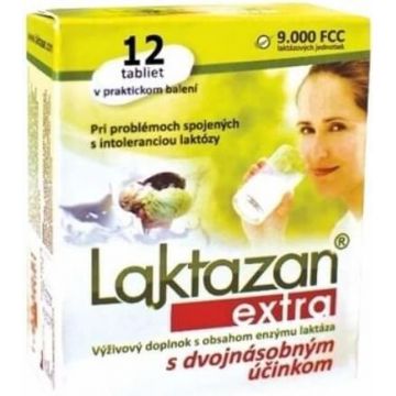LAKTAZAN extra 1×12 tbl, supliment alimentar