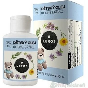 LEROS BIO ulei pentru bebeluși calm burtică 60ml 1×60 ml