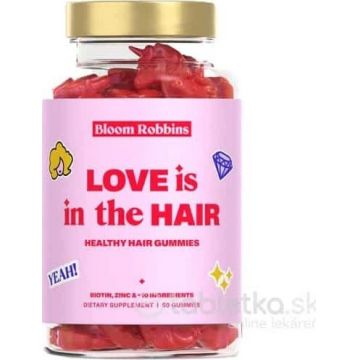 LOVE is in the HAIR - Gummies pentru păr sănătos 1×60 buc, supliment nutritiv