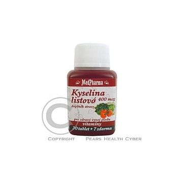 MedPharma ACID FOLIC 400 mcg 1×37 tbl, ACID FOLIC