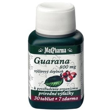 MedPharma GUARANA 800MG 1×37 tbl, guarana