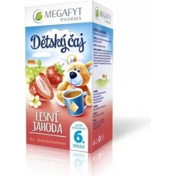 MEGAFYT Ceai pentru copii FOREST BERRY 20×2 g (40 g), ceai de fructe