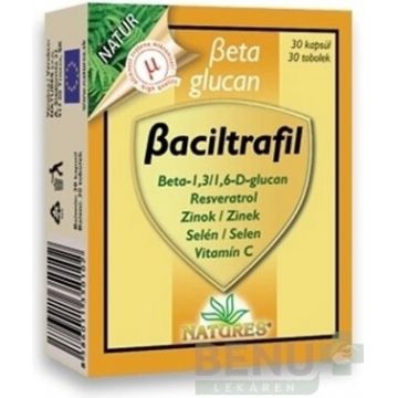 NATURES Baciltrafil 1×30 cps, supliment alimentar