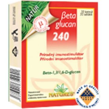 NATURES Betaglucan 240+ 1×30 cps
