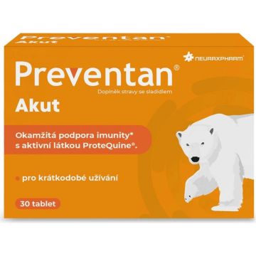 Neuraxpharm Preventan Akut 1×30 tbl, supliment alimentar