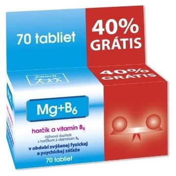 NP PHARMA MG + B6 40% liber 1×70 tbl, supliment alimentar