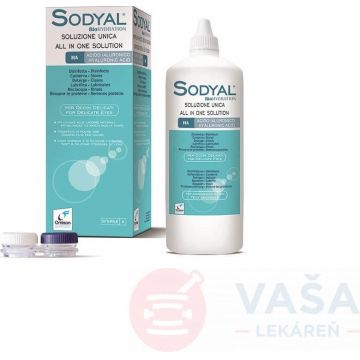 OMISAN Sodyal Unica Soluție pentru lentile de contact 1×360 ml, pentru toate tipurile de lentile de contact