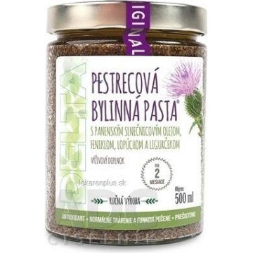 Pastă de plante în ulei pachet pentru 2 luni 500ml 1x500 ml, pastă de plante cu ulei virgin de floarea soarelui, fenicul, brusture și crin de vale