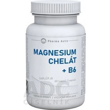 Pharma Activ MAGNESIUM CHELATE + B6 1×60 tbl, supliment alimentar