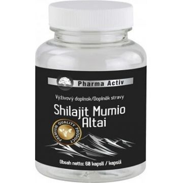 Pharma Activ Shilajit Mumio Altai 1×60 cps, supliment alimentar