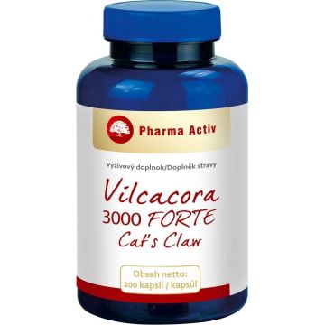 Pharma Activ Vilcacora 3000 FORTE Cat´s Claw 1×200 cps, supliment alimentar