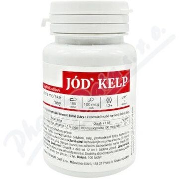 RED HEALTH CARE IODINE KELP 1×100 tbl, iod