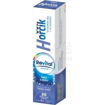 Revital Magneziu + B6 efervescent 1×20 tbl, supliment alimentar