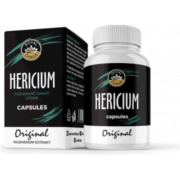 Royal Chaga Hericium capsule extract 1×90 buc, supliment alimentar