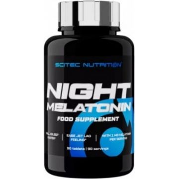 Scitec Nutrition Night Melatonin 1×90 tbl, supliment alimentar