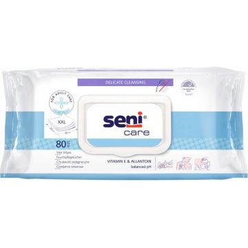 Seni Care Șervețele umede 1×80 buc, șervețele umede